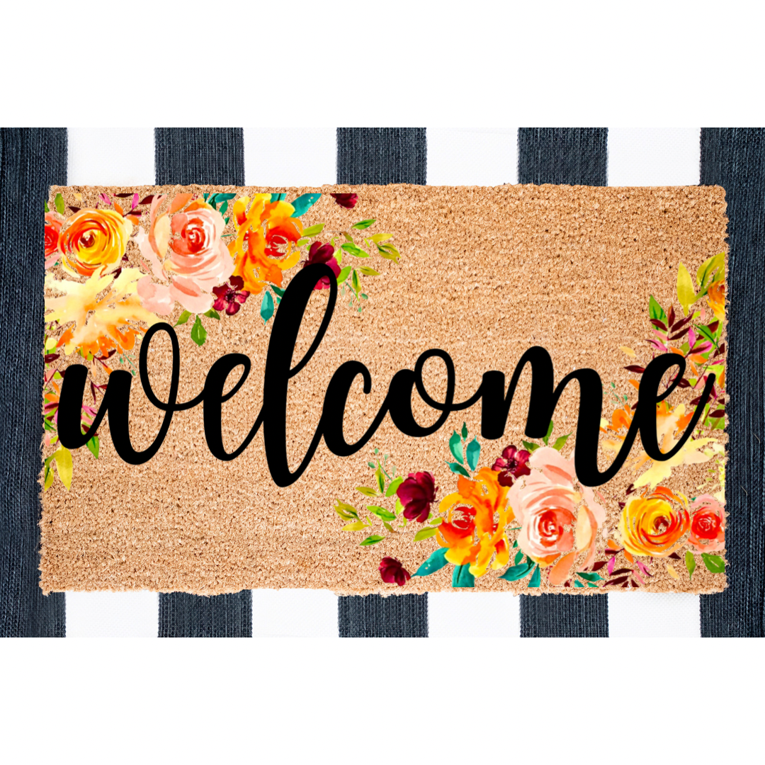 Welcome Floral 3